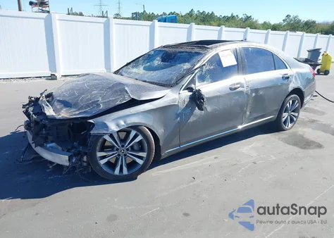 2018 Mercedes-Benz S 450 4Matic z USA, uszkodzony, nr VIN WDDUG6EB1JA396600